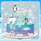 19 Pcs Arctic Animals Figurines Set Includes 9 Polar Animals Figurines 6 Mini Pine Trees 1 Foam Boards 1 Fake Snow Blanket 2 Blue Tissue Paper